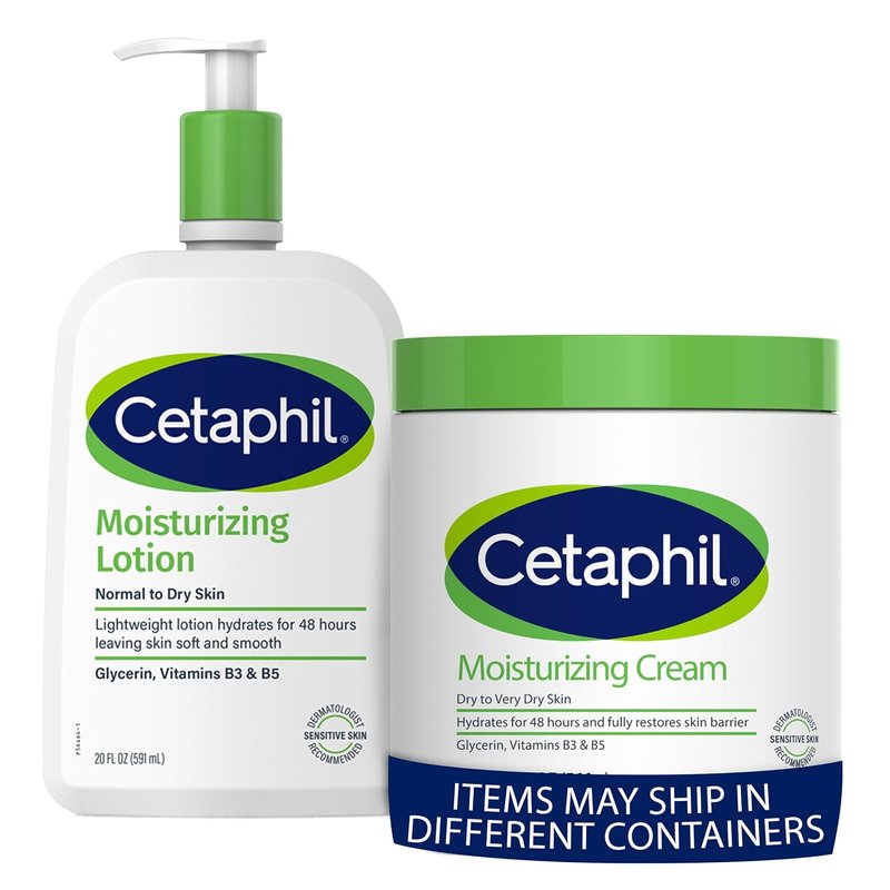 Cetaphil Body Moisturizer - Hydrating Cream for All Skin Types | 20 oz, Ideal for Sensitive Skin