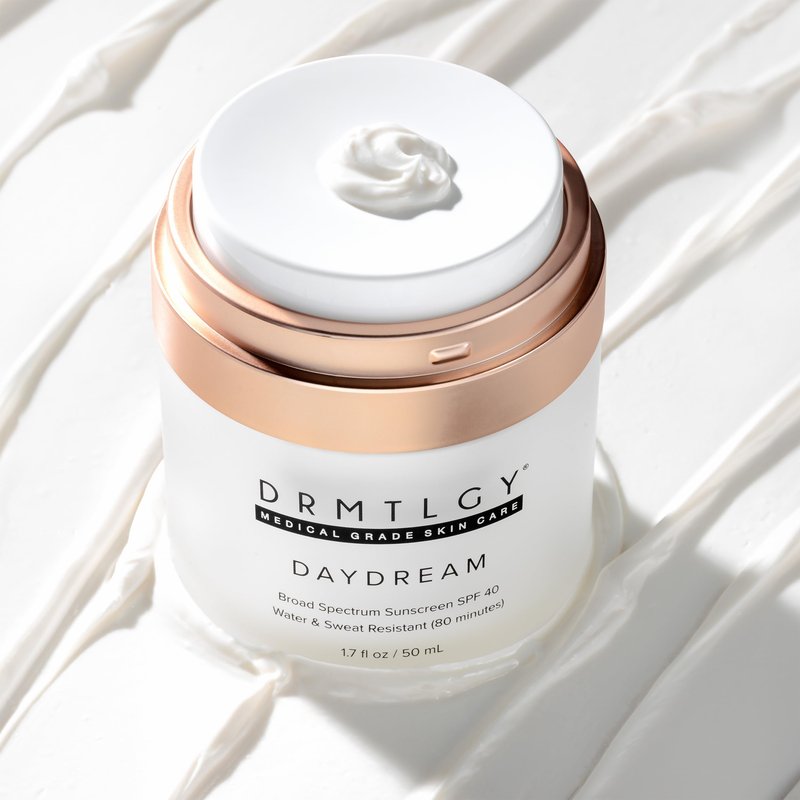 DRMTLGY Day Dream Sunscreen & Face Moisturizer SPF 40 – Water & Sweat-Resistant Sunscreen for Sensitive Skin – UVA/UVB Protection, Skin Care & Makeup Friendly