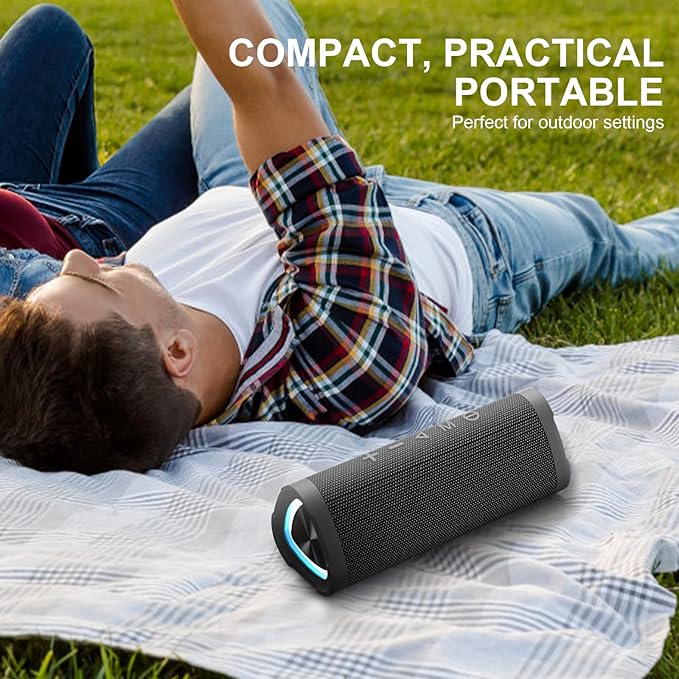 Vanzon Bluetooth Speaker with 24W Loud Stereo Sound & 24H Playtime Bluetooth 5.0