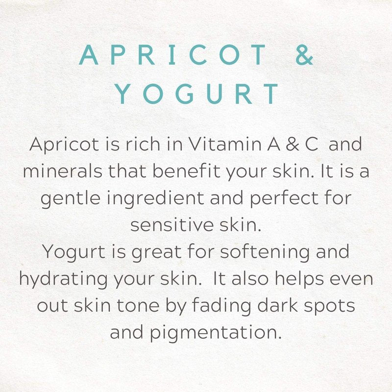 Seed+Clay Exfoliating Face Scrub Dry Skin Facial Cleansing Clarifying Nourishing Apricot and Yogurt - 5.92 fl oz