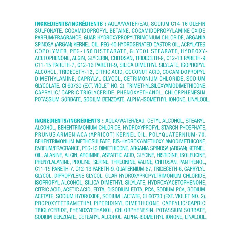 Moroccanoil Blonde Perfecting Purple Shampoo and Conditioner, 2.4 Fl. Oz.