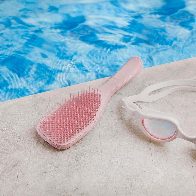 Tangle Teezer Hair Detangler Spray & Ultimate Detangler Brush Duo - Sulfate-Free Spray & Millennial Pink for All Hair Types