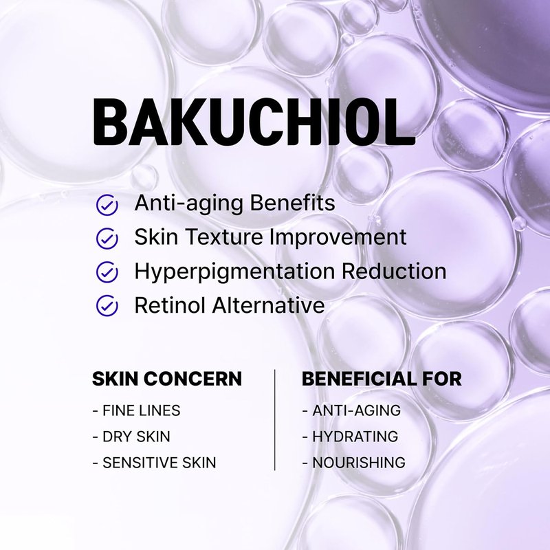 **CELDYQUE 100% Pure Volufiline & Bakuchiol Serum - High Potency Anti-Wrinkle Solution for Mature Skin | 30,000 ppm Concentrate**