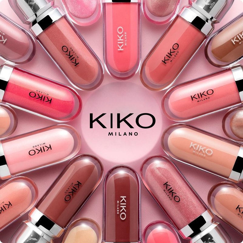 Kiko Milano 3D Hydra Lip Gloss – High Shine, Hydrating, Plumping, Non-Sticky, Moisturizing Lip Makeup – 13 Fire Red – 6.5ml