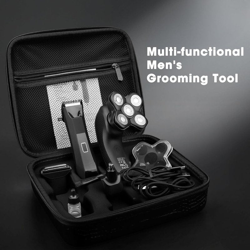 Manscape Body Trimmer for Men - Electric Grooming Kit for Smooth Shaving | IPX7 Waterproof, Bald Head & Body Shaver