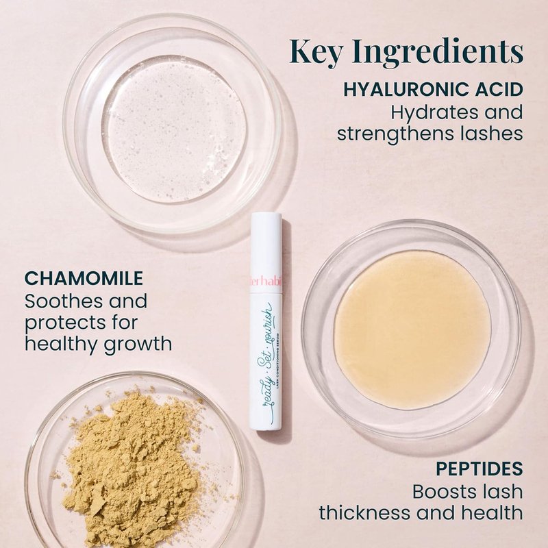 FlutterHabit Lash Conditioning Serum | Thicker & Fuller Peptide Formula - 3ML