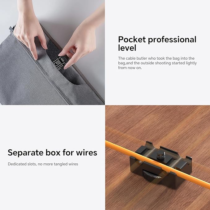 YAMCOWL Camera Cable Lock Clamp,DSLR Camera Digital USB Cable Lock Clip Clamp HDMI Protector DSLR Cable Clamp