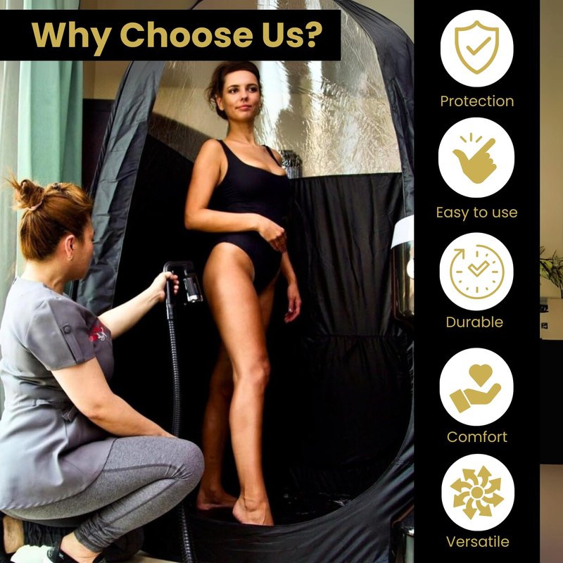 STICKONFEET 120 Pairs Premium Feet Pads for Spray Tanning – Disposable Spray Tan Feet Pads – Easy-to-Use Foot Protectors Designed for Salons and Mobile Spray Tanning Professionals