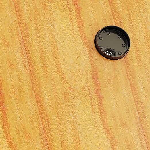 Skweawert 2 Pack Desk Grommet 3-1/8 Inch 80mm, Zinc Alloy Computer Desk Wire Hole Cover, Office Desktop Cord Cable Hole Metal Ring, Red Bronze