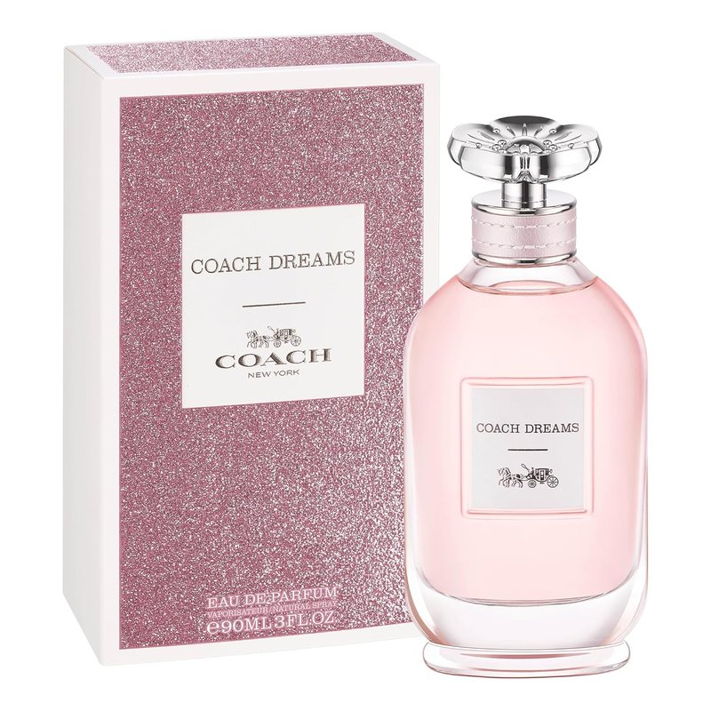 Coach Dreams Eau de Parfum | Women's Radiant Floral Woody Fragrance with Juicy Pear & Cactus Flower