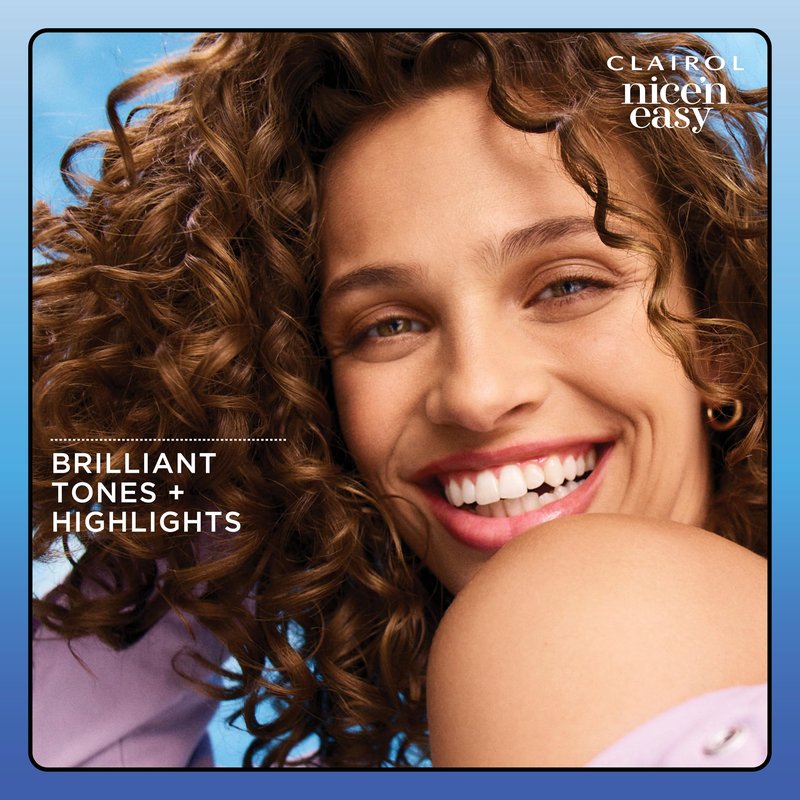 Clairol Nice'n Easy Permanent Hair Dye, 6R Light Auburn | 100% Gray Coverage | Long‑Lasting, Natural‑Looking Color & Shine | Pack of 1