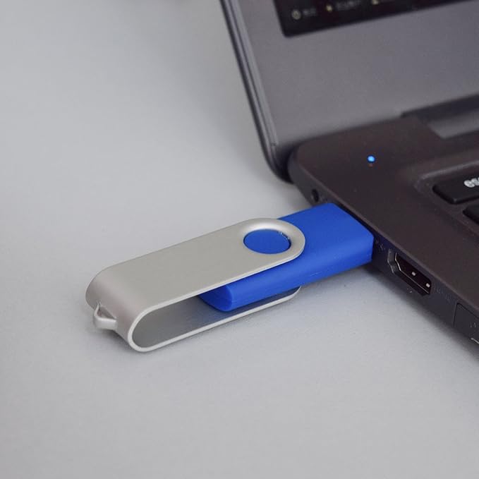 VICFUN 100 Pack 32GB USB Flash Drives Bulk 32GB Flash Drive 100 Pack USB2.0-Blue