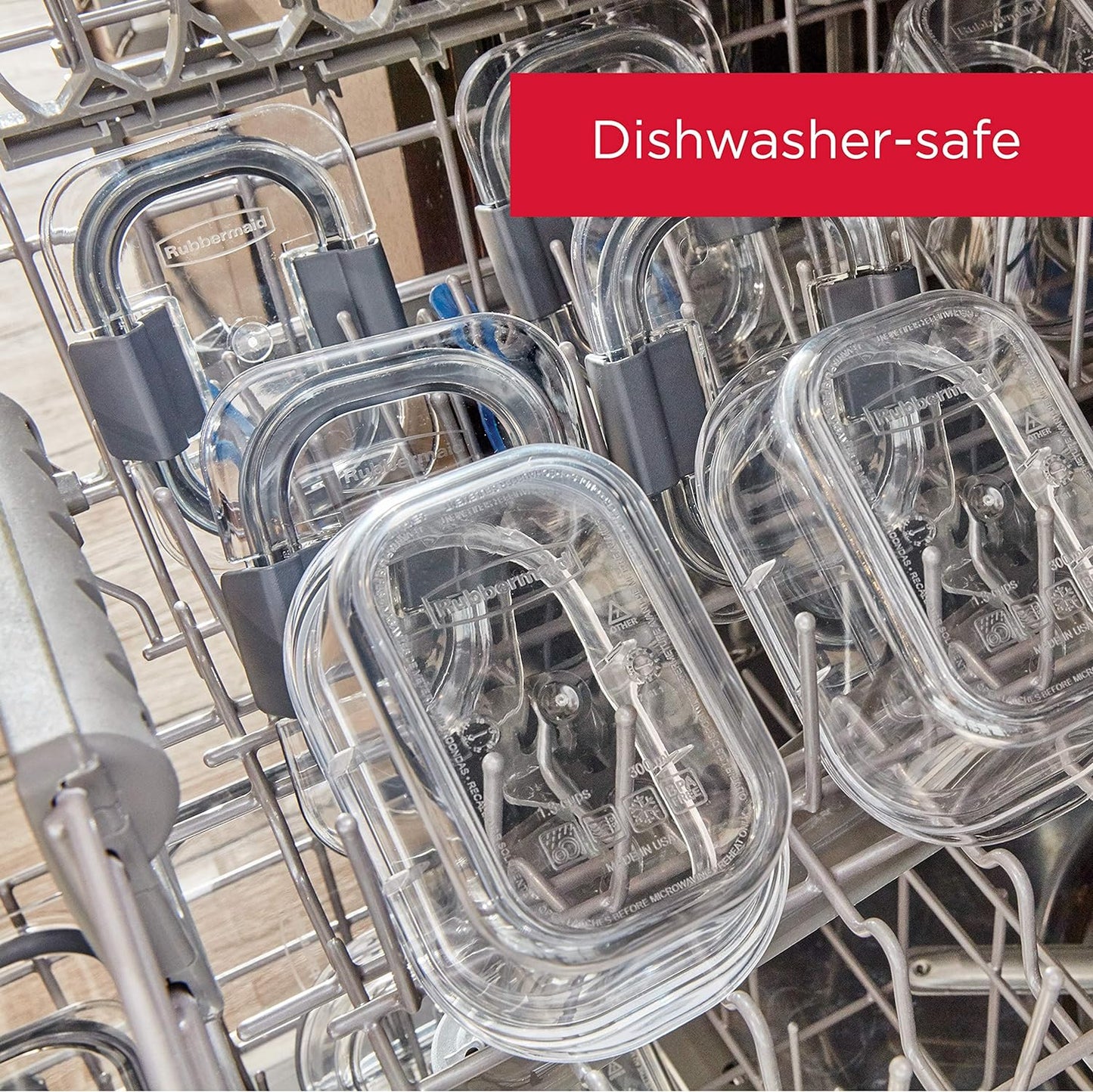 Rubbermaid Brilliance 44-Piece BPA-Free Food Storage Containers - Airtight & Leak-Proof for Meal Prep