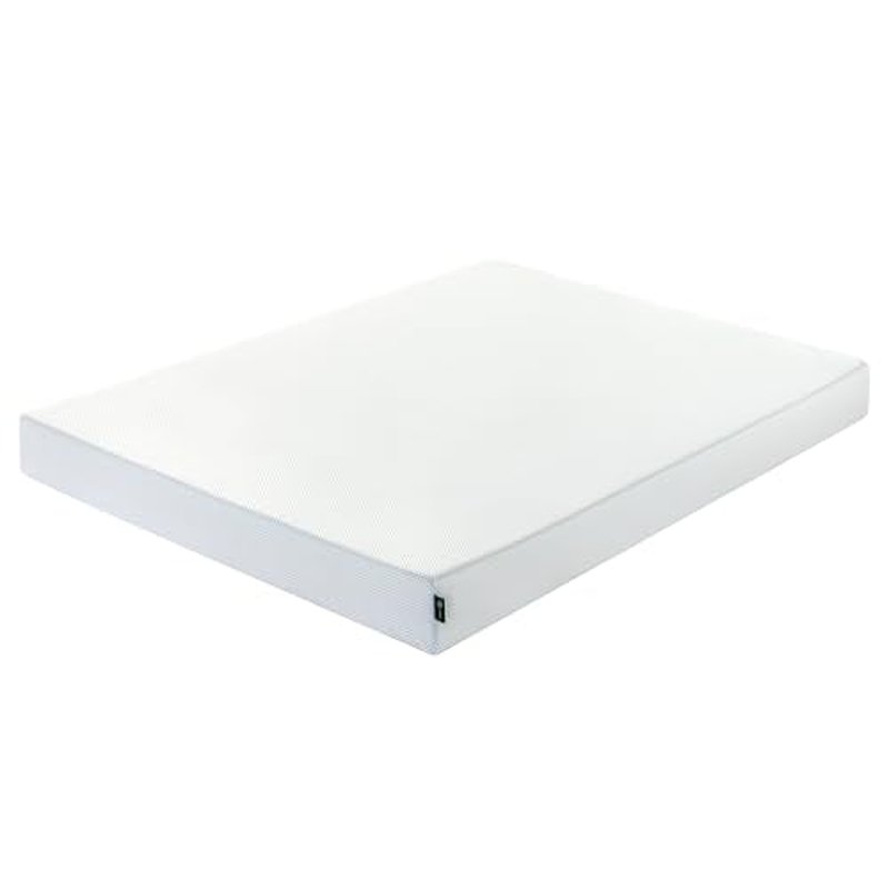 Zinus 6 Inch Green Tea Cooling Memory Foam Mattress [New Version], Full, Fiberglass Free, Medium Firmness, Cooling Gel Foam, Certified Safe Foams & Fabric, Mattress in A Box