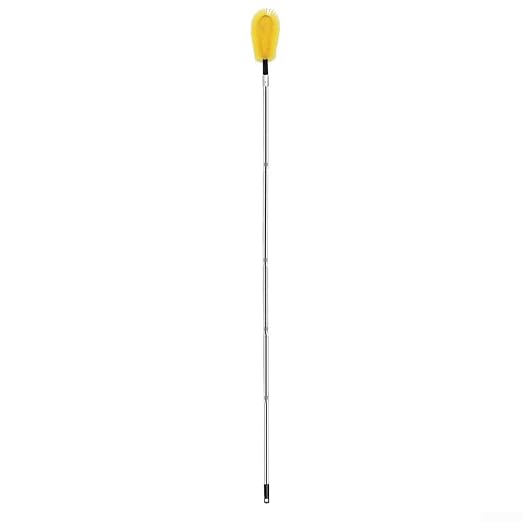 Adjustable Telescopic Gutter Cleaning Tool Homeowners DIY Enthusiasts - Safe Effective Gutter Cleaner with Extension Rod Inspection Mirror(04)