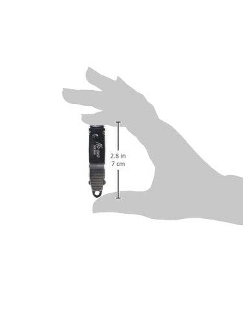No-Mes Fingernail Clipper - Catches Clippings & Built-In Nail File | Made in USA
