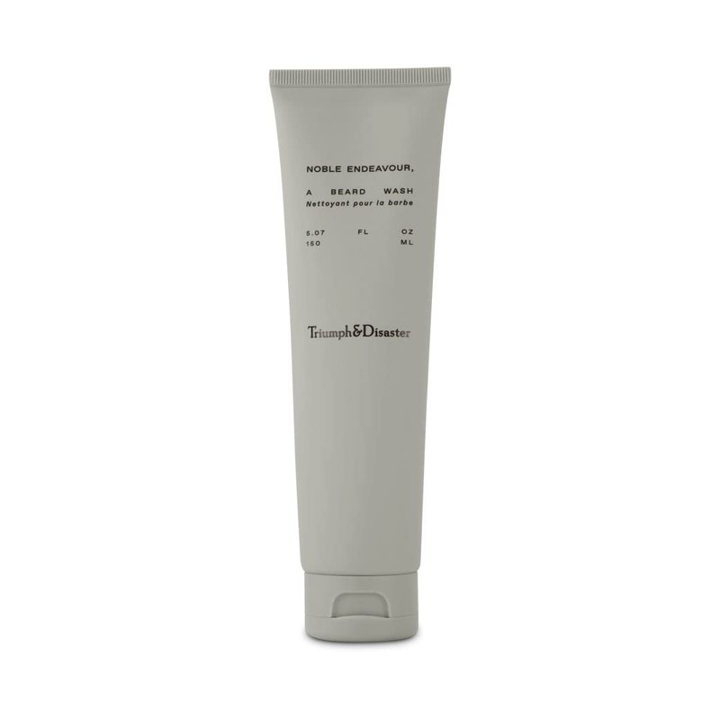 Triumph & Disaster | Noble Endeavour | Gentle, Cleansing Beard Wash - Sulfate-free foaming, 5.07 oz