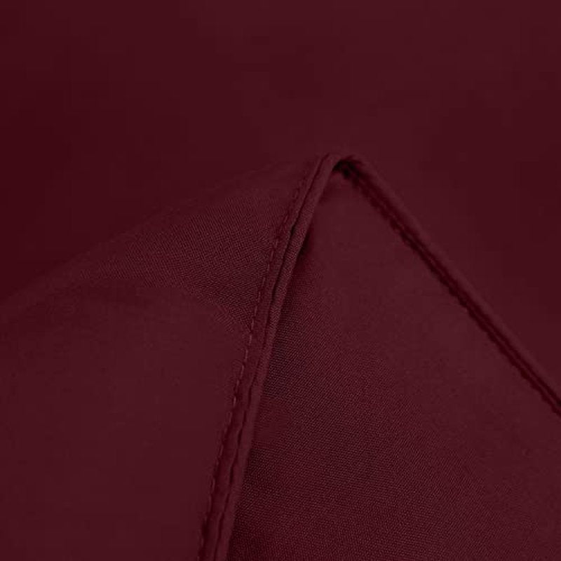 Utopia Bedding Comforter Duvet Insert, Quilted Comforter with Corner Tabs, Box Stitched Down Alternative Comforters Queen Size (Burgundy, Pack of 4)