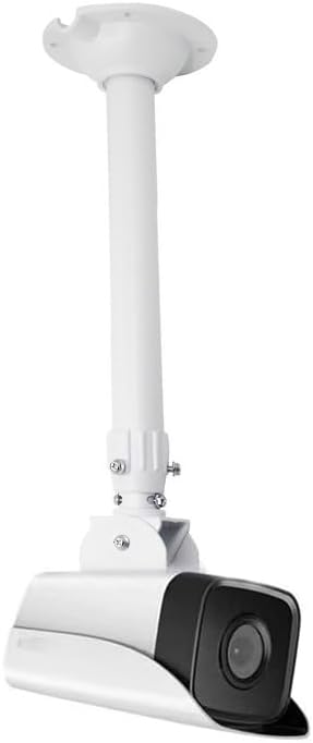 NVRTTRR L-Shape Dome Camera Bracket, Wall Ceiling Mount for Security Dome Cameras, Wall Mount (L-DGNP+38-59)