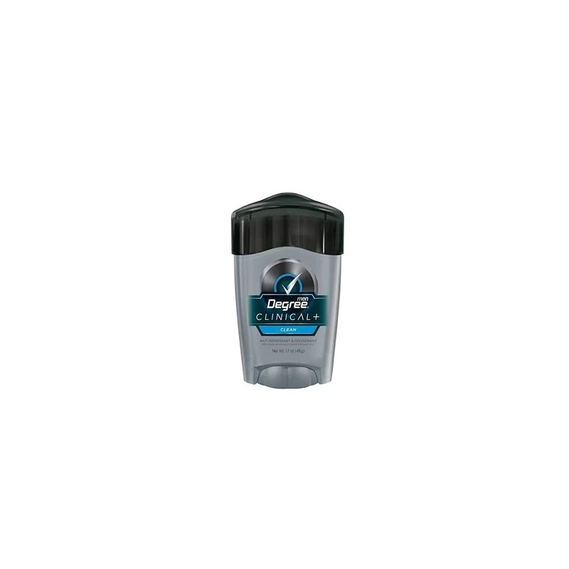 Degree Men Clean Clinical Antiperspirant Deodorant 1.7 oz (Pack of 2)