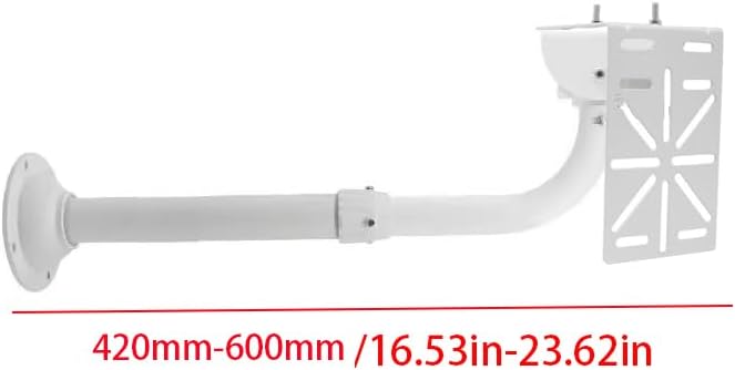 NVRTTRR L-Shape Dome Camera Bracket, Wall Ceiling Mount for Security Dome Cameras, Wall Mount (L-DGNP+42-60L)