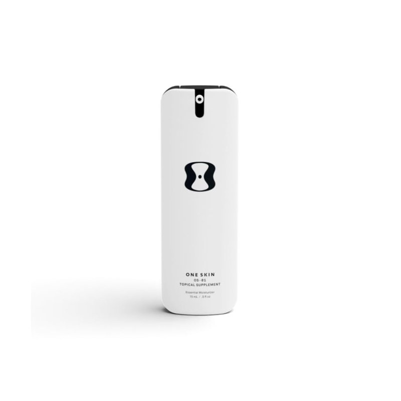OneSkin FACE OS-01 Peptide Topical Supplement MINI | Skin Longevity Age Reversal Moisturizer | Safe for Sensitive Skin, Fragrance-Free, 15 mL / 0.5 oz