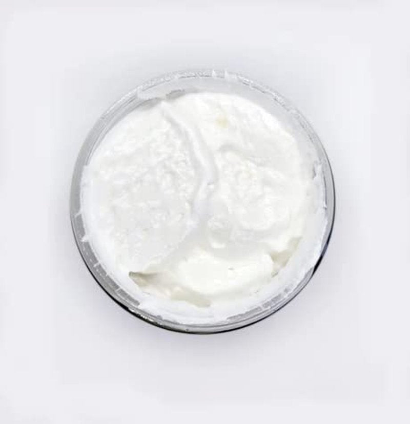 Goat Milk Body Butter - Hydrating Natural Moisturizer with Organic Shea Butter & Grape Seed Oil | 8 Oz Amber Vanilla