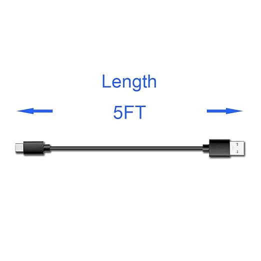 HONGPING 5ft USB-C to Type A Fast Charger Data Type C Cable for iPad Pro 12.9/11 2018 Galaxy Ultra S20+S10 S9 Note 10 Tab S4,MacBook Air,Google Pixel 3a 2 XL,LG,Sony Xperia XZ Charging Cable.