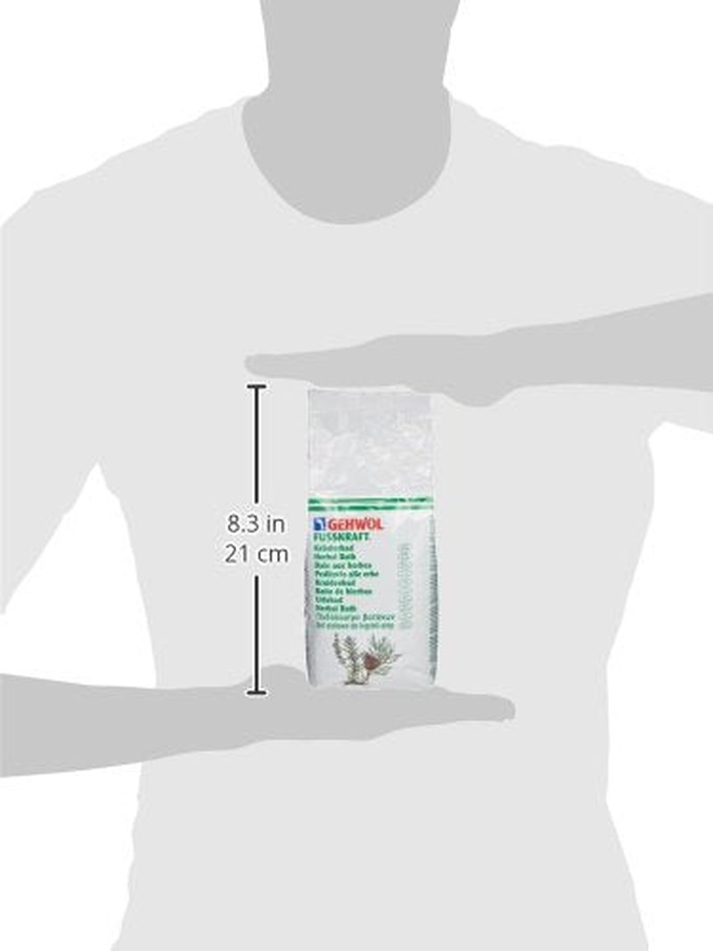 GEHWOL Herbal Bath Soak - Relaxing Foot Soak with Natural Ingredients | 14.1 oz