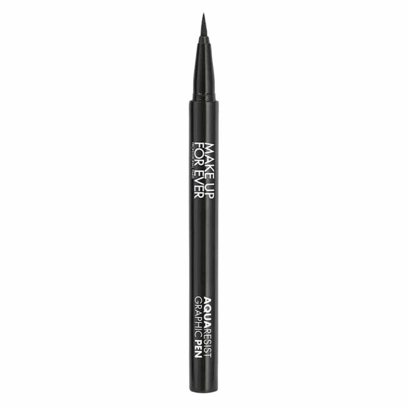 Aqua Resist Eyeliner Pen - Black Waterproof Graphic Pen for Women | 0.01 oz