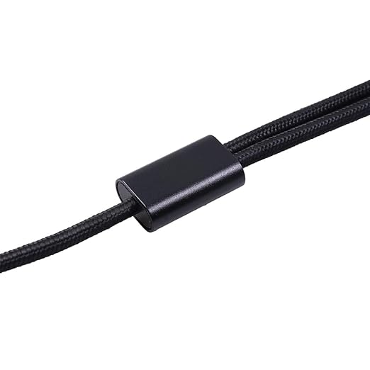 Yumiwoow 2Pack 16Ft 3.5mm TRS to Dual 6.35mm Stereo Cable 1/8 TRS to Dual 6.35mm 1/4 TS Mono Y Splitter Audio Cord Adapter for Smartphone, Mixer,PC, CD Player, Speakers and Home Stereo System
