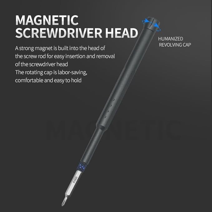 44 in 1 Screwdriver Set, Magnetic Bits, Manual Repair Tool Set for Gamepad Phone Camera Laptop Watch Glasess