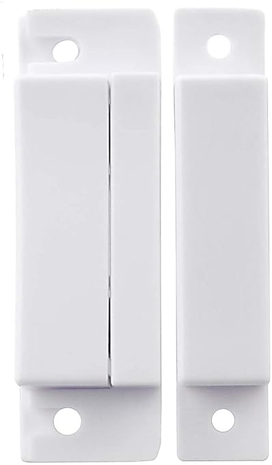 Dairzitv MC-31 Surface Mount Wired NC Door Contact Sensor Alarm Magnetic Reed Switch White 5 Pair