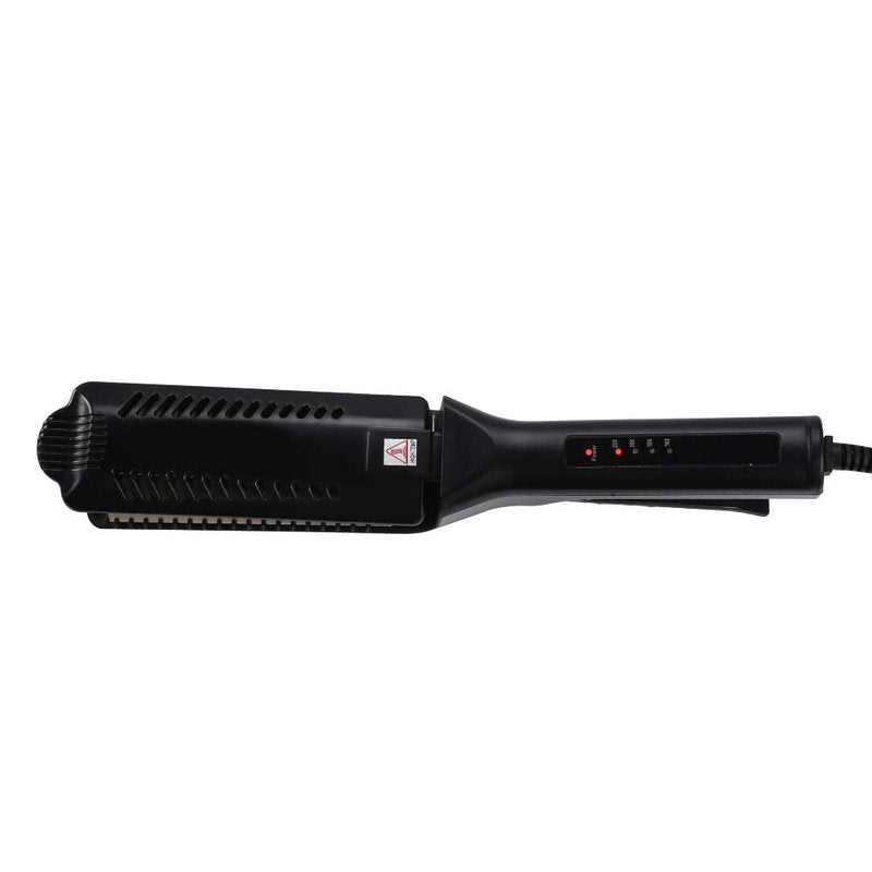 ZJchao Hair Crimper for Women, Ceramic Tourmaline Hair Crimper, 6 Teeth Corrugated, Adjustable Temperature, Clip Volumizing Crimper, Hair Styling Tool