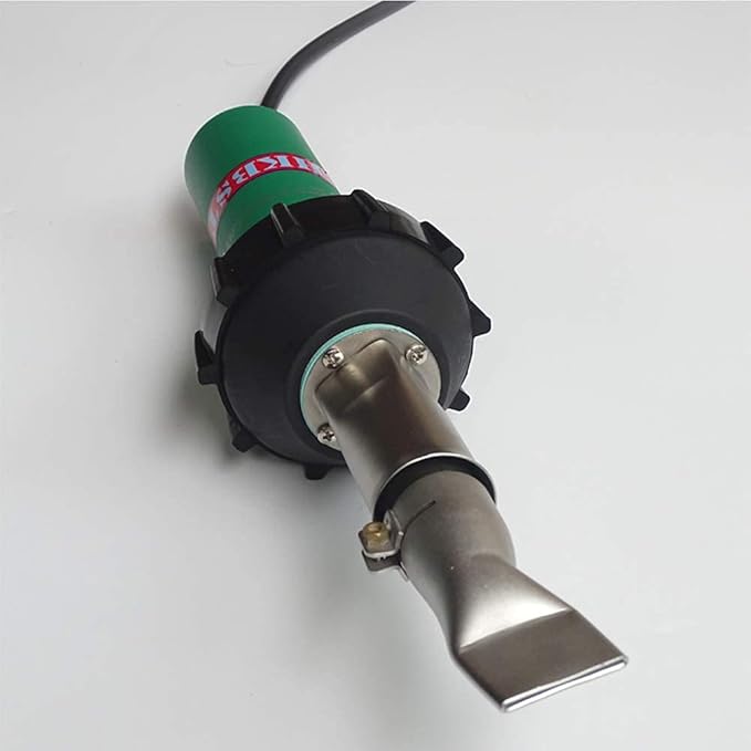 110V 1600W Intelligent Automatic Cooling Plastic Welder, Hot Air Gun For TPO/PVC Single Ply Roofing, Tarpaulin and Banners Welding Heat Gun