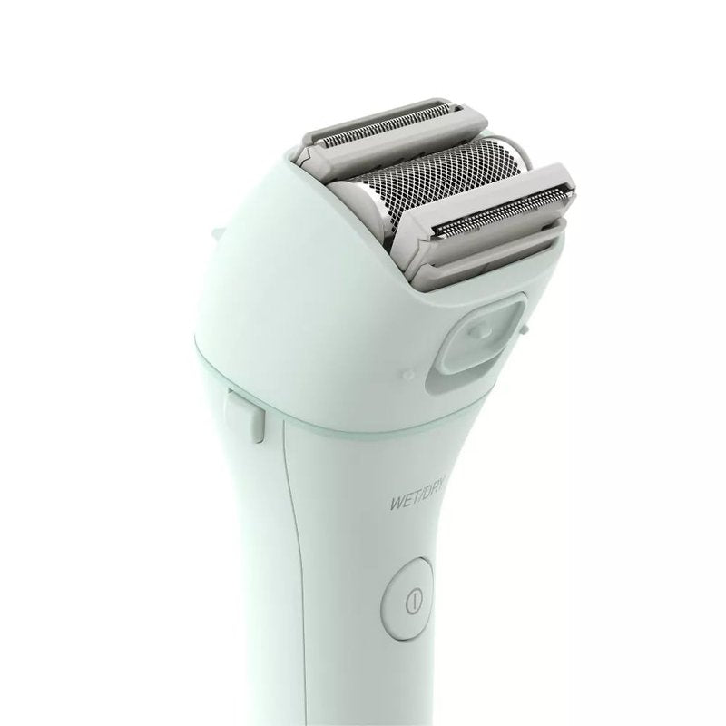 Panasonic Electric Shaver for Women Legs & Body, Wet & Dry Cordless Electric Razor with Bikini Trimmer Attachments, 3 Hypoallergenic Blades, Perfect for Travel, Shower and Everyday Use - ES-WL60-G