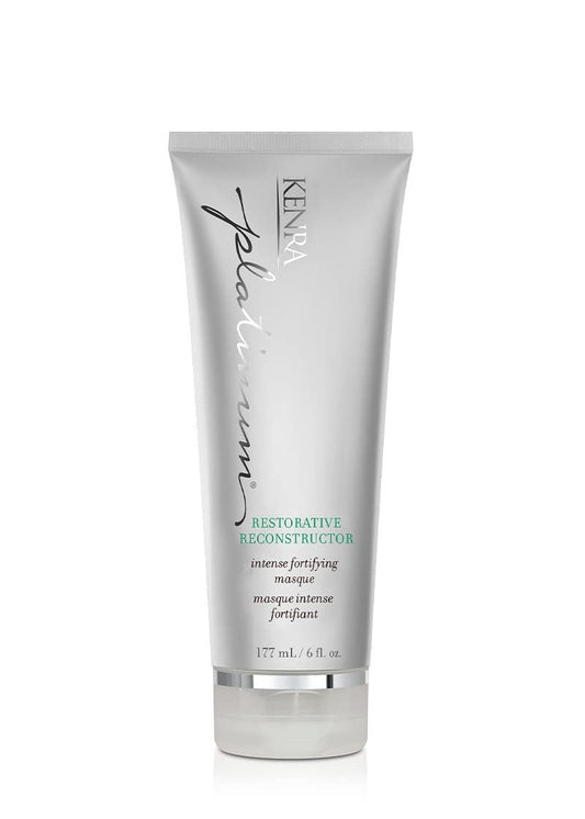 Kenra Platinum Restorative Reconstructor - Ultra Fortifying Hair Treatment for All Types | 6 fl. oz | Restores Broken Bonds & Adds Elasticity