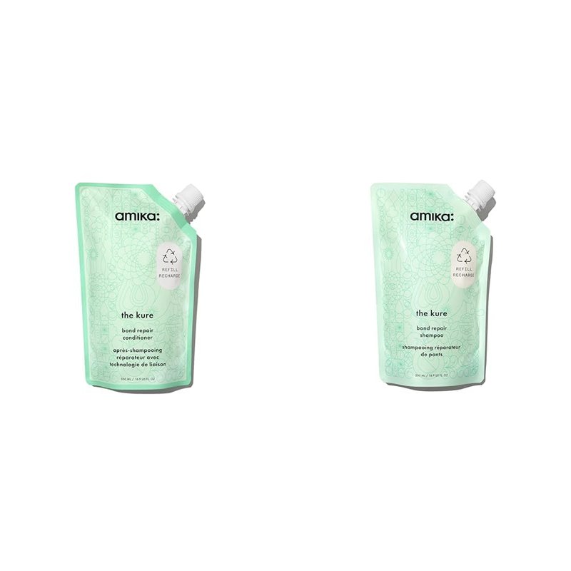 Amika The Kure Bond Repair Conditioner - Strengthening Hair Treatment for Damaged Hair | 10.1 Fl Oz