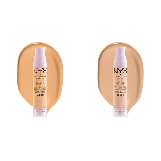 NYX Bare With Me Concealer Serum Bundle - Golden & Beige