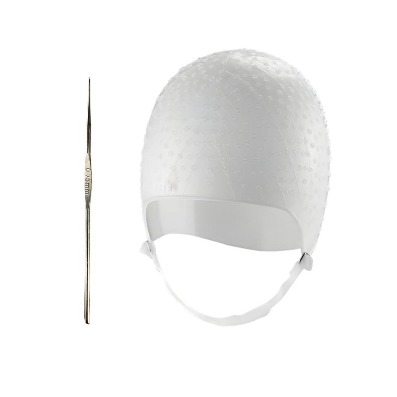 Dompel Silicone Highlight Hair Cap | Reusable Professional Silicone Cap | Special for Hair Dyeing | Model 233 CA 1 UND