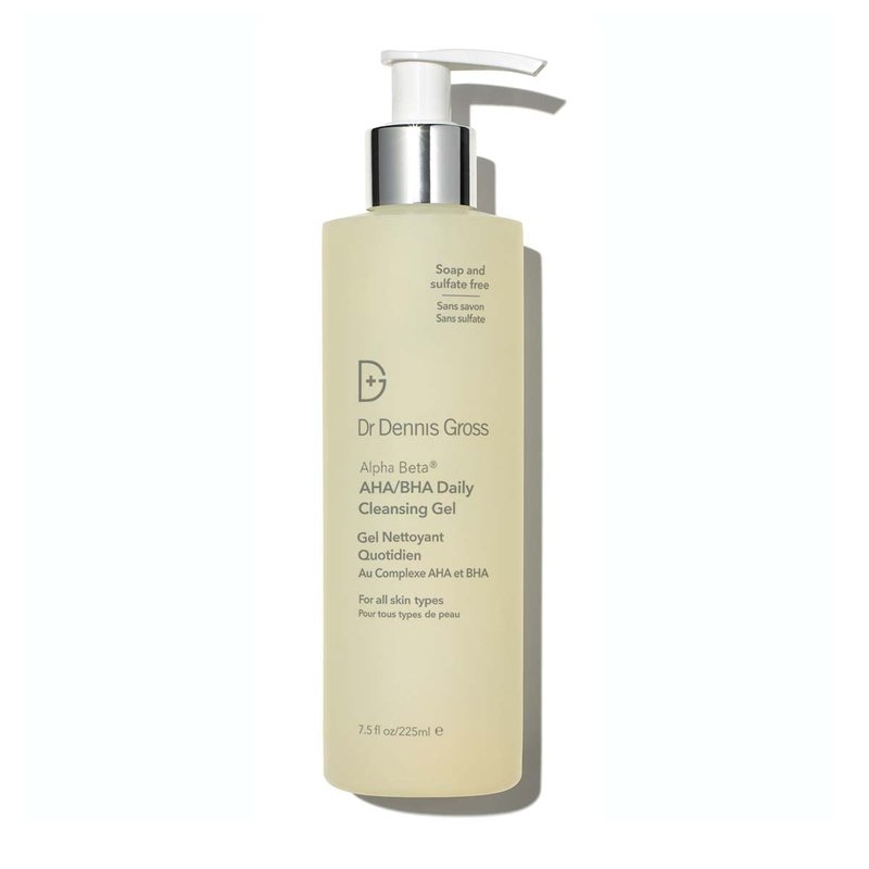 Dr Dennis Gross Alpha Beta® AHA/BHA Daily Cleansing Gel, for Skin That is Dull, Congested and Uneven Tone & Texture (7.5 Fl Oz)