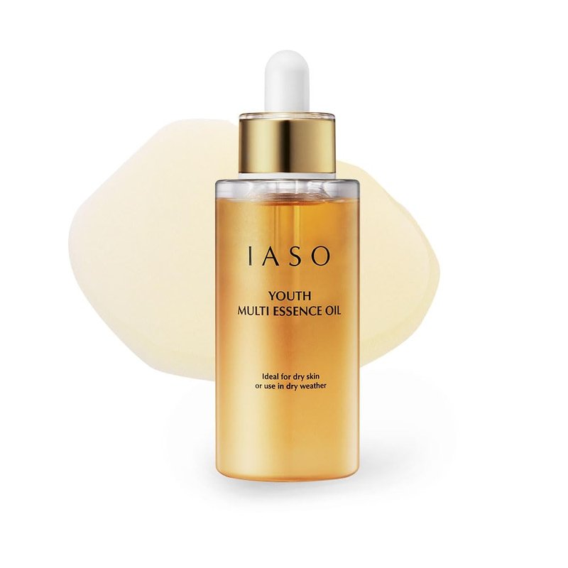 Youth Multi Essence Oil - Korean Face & Body Oil with Retinol, Jojoba, Rosehip & Squalane | Lightweight Hydration & Radiance Boost, 1 oz
