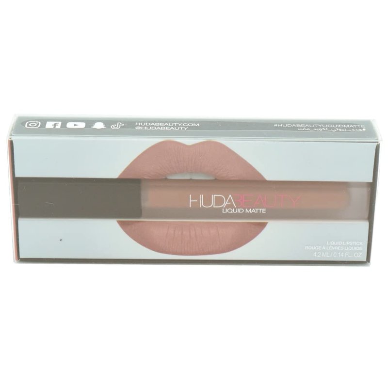 HUDA BEAUTY Liquid Matte Ultra-Comfort Transfer-proof Lipstick Trophy Wife