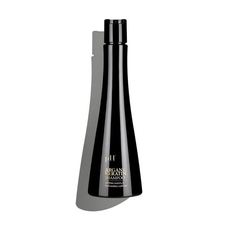 pH PURE HAIR Argan Oil And Keratin Shampoo - Anti-Breakage Moisturizing Shampoo To Repair and Strengthen Tresses For Smooth Healthy Hair - 33.8 Fl Oz