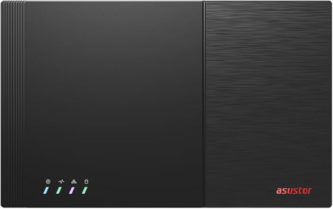 Asustor Flashstor 12 Pro FS6712X,12 Bay All-SDD NAS Storage, Quad-Core 2.0GHz, 10GbE Port, 4GB RAM DDR4, Network Attached Storage with 12 x 4TB NVMe SSD