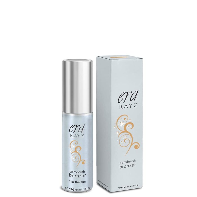 ERA Rayz Spray-On Bronzer | Buildable Airbrush Makeup - 1.5 oz, Perfect for Everyday Use