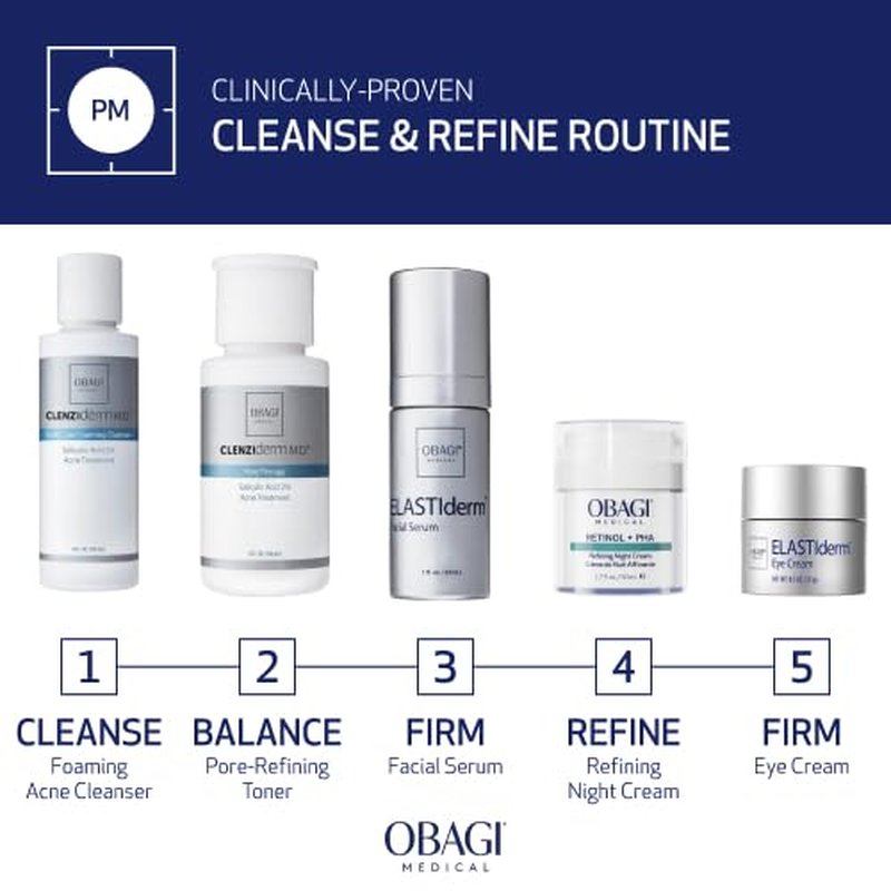 Obagi CLENZIderm M.D. Pore Therapy Toner - Exfoliating BHA with 2% Salicylic Acid | 5 oz Acne Treatment