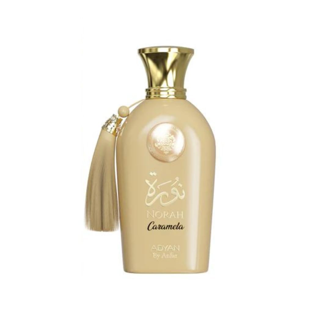 Adyan Norah Caramela Eau De Parfum for Women 100Ml 3.4Oz - Original Fragrance from Dubai with Notes of Caramel, Milk and Honey - Sweet Parfum for Everyday - Best Alternative for Eclaire