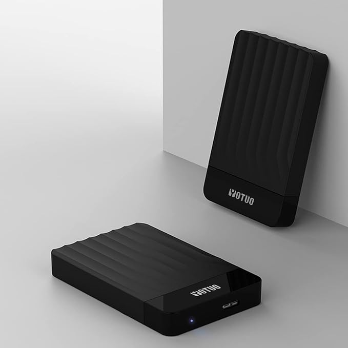 YOTUO 1TB External Hard Drive, Portable Storage Expansion HDD, USB 3.0 & USB-C for PC, Mac, Desktop, Laptop, Smartphone, PS4, Xbox One, Xbox 360, Office & Game