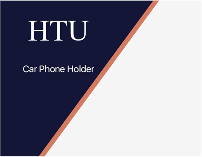 HTU Car Phone Holder【2026 Upgraded 100+LBS Suction & Safety Cert】 Cell Phone Car Mount for Truck Heavy Duty Phone Holder for Dashboard/Windshield/Vent for iPhone 17 16 Pro Max, Navy Blue